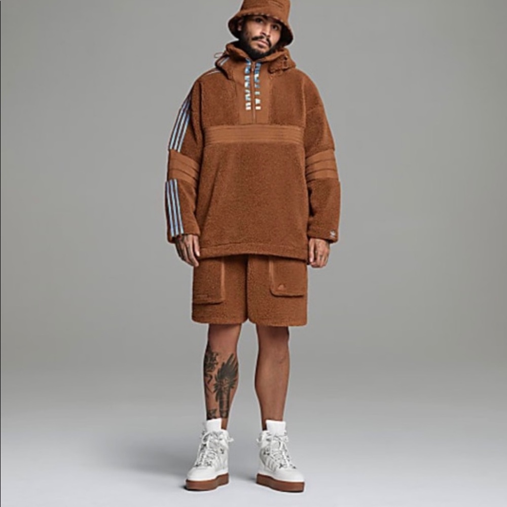 Ivy Park Teddy 1/2 Zip Teddy Pullover